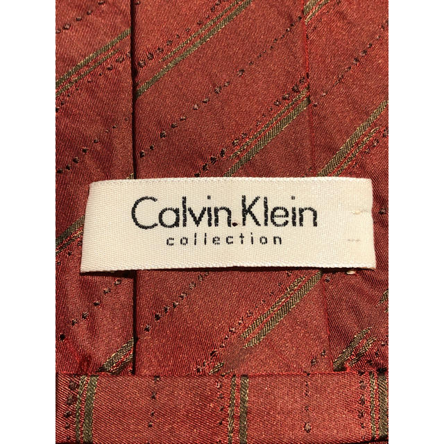 Calvin Klein(カルバンクライン)の【Calvin Klein】ネクタイ　艶感あるストライプ メンズのファッション小物(ネクタイ)の商品写真