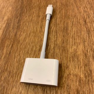 アップル(Apple)のapple Lightning Digital AV Adapter(映像用ケーブル)