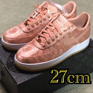 ナイキ(NIKE)のNike Air Force 1 Low Clot Rose Gold Silk(スニーカー)