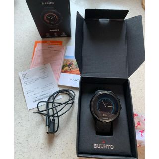 スント(SUUNTO)のスント9 GEN1 オールブラック　美品　保証あり(腕時計(デジタル))