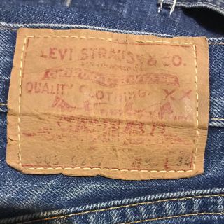 リーバイス(Levi's)の激レア　ヴィンテージ　805 BIGE W40×L34 雰囲気抜群　色落良好(デニム/ジーンズ)