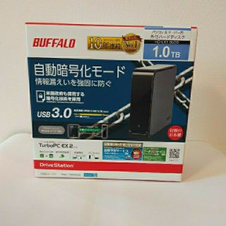 バッファロー(Buffalo)のBUFFALO HD-LX1.0U3D　ハードディスク(PC周辺機器)