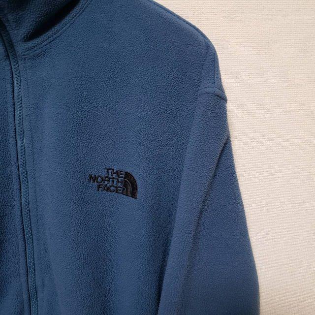 THE NORTH FACE(ザノースフェイス)の【古着】ノースフェイス フリースジャケット ブルー メンズ XL メンズのトップス(スウェット)の商品写真