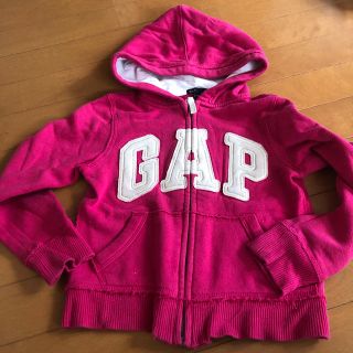 ギャップキッズ(GAP Kids)の女児 GAPパーカー（130）(ジャケット/上着)