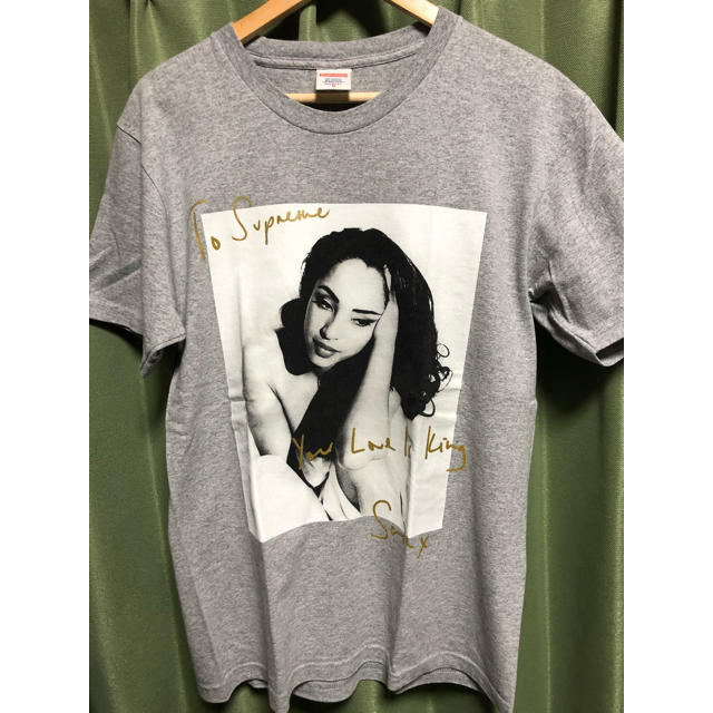 Supreme(シュプリーム)のsupreme 17ss sade グレー Mサイズ メンズのトップス(Tシャツ/カットソー(半袖/袖なし))の商品写真