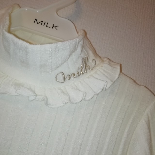 MILK(ミルク)のMILK ハイネック リブ カットソー  レディースのトップス(カットソー(長袖/七分))の商品写真