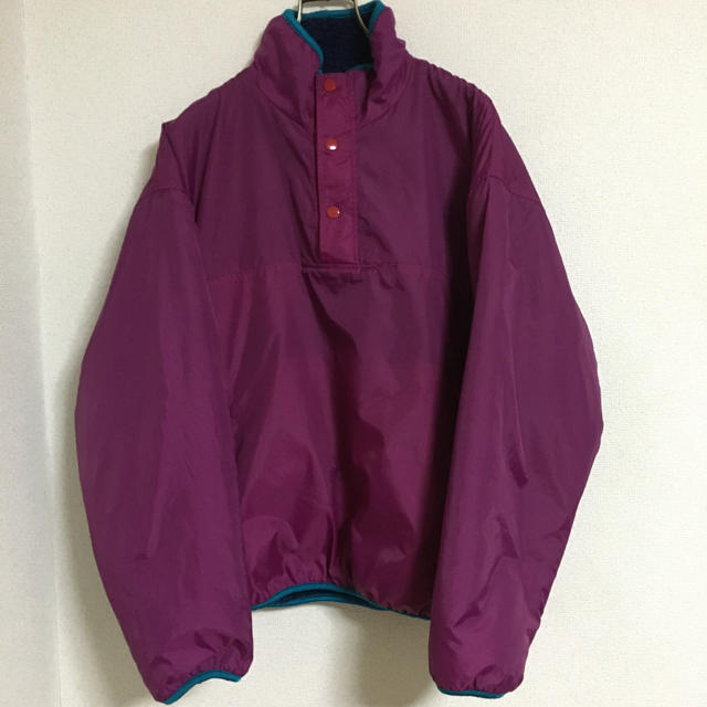 WOOLRICH(ウールリッチ)の90s WOOL RICH【ウールリッチ】ハーフジップボアフリース！リバーシブル メンズのジャケット/アウター(ブルゾン)の商品写真