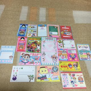 ショウガクカン(小学館)のちゃおの昔の付録のメモ帳セット(キャラクターグッズ)