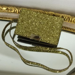 ジミーチュウ(JIMMY CHOO)の美品✨ジミーチュウ カードケース(名刺入れ/定期入れ)