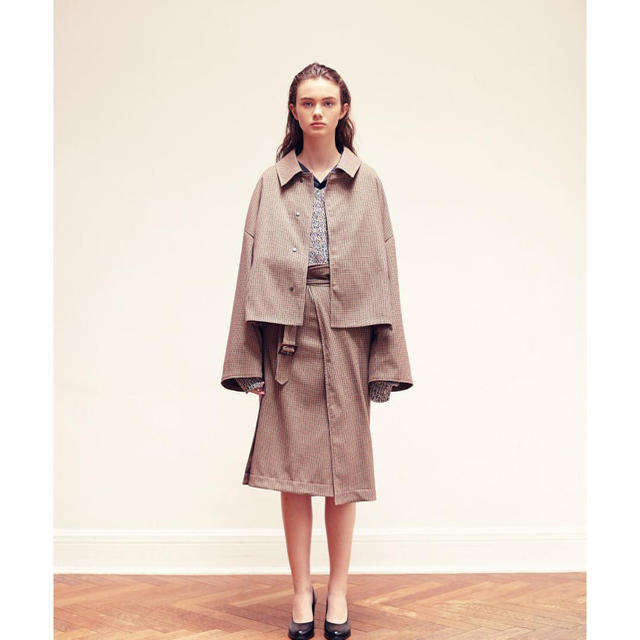 結婚祝い YOKE WOOL 3WAY BAL COLLAR SHARE COAT ステンカラーコート