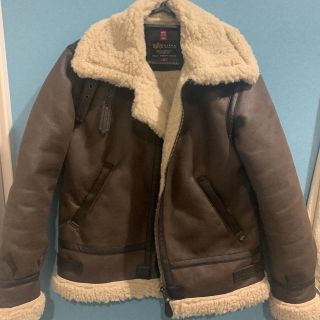 アルファインダストリーズ(ALPHA INDUSTRIES)のAlpha industries B3 フェイクムートン(ムートンコート)