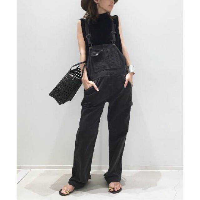 L'Appartement DEUXIEME CLASSE(アパルトモンドゥーズィエムクラス)のSTAMMBAUM Corduroy Overall  グレー　36 レディースのパンツ(サロペット/オーバーオール)の商品写真