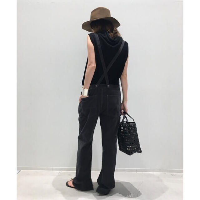 L'Appartement DEUXIEME CLASSE(アパルトモンドゥーズィエムクラス)のSTAMMBAUM Corduroy Overall  グレー　36 レディースのパンツ(サロペット/オーバーオール)の商品写真