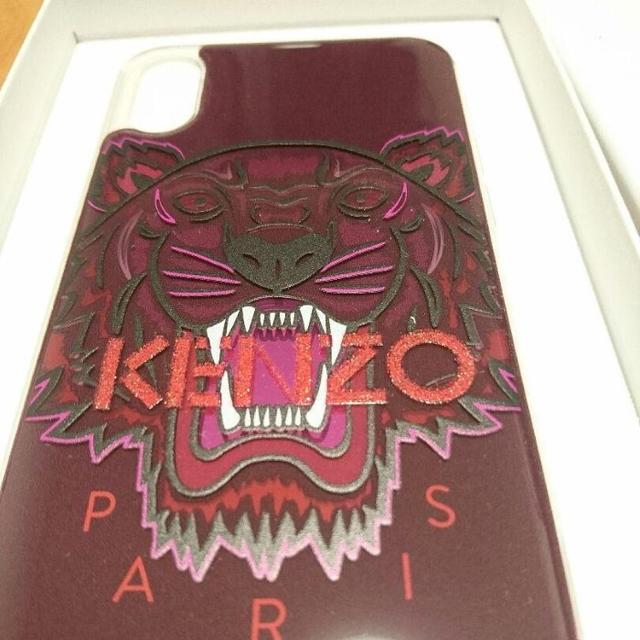 KENZO(ケンゾー)の◆新品◆ 【ケンゾー】iPhone XS/Xケース　バーガンディ スマホ/家電/カメラのスマホアクセサリー(iPhoneケース)の商品写真