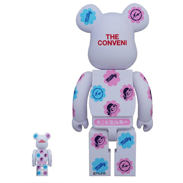 FRAGMENT(フラグメント)のMILKY × THE CONVENI BE@RBRICK ベアブリック エンタメ/ホビーのフィギュア(その他)の商品写真