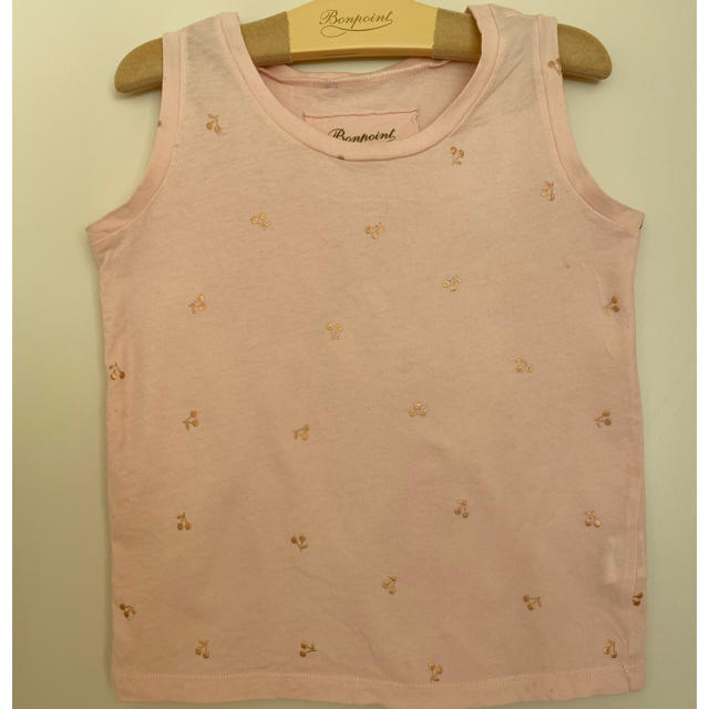 Bonpoint(ボンポワン)のボンポワン⭐︎タンクトップ⭐︎size4 キッズ/ベビー/マタニティのキッズ服女の子用(90cm~)(Tシャツ/カットソー)の商品写真