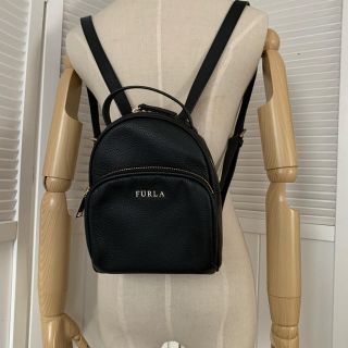 Furla - フルラ ミニリュック 未使用 黒 (ショッパー、保存袋はグッチ ...