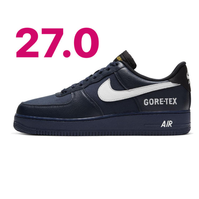 27.0 NIKE AIR FORCE 1 GORE-TEX NAVY