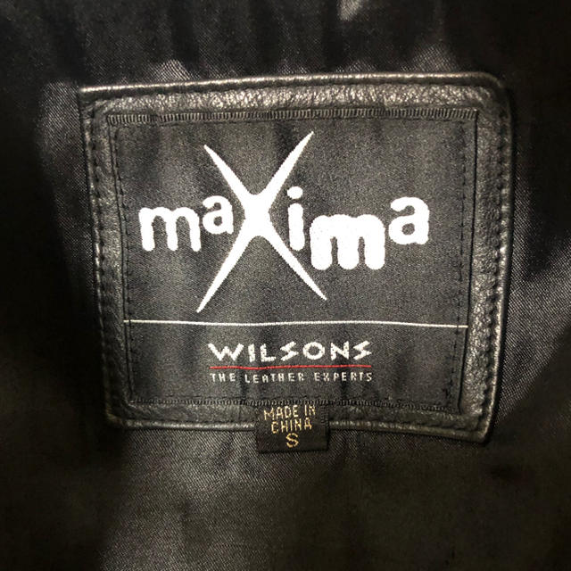 wilson(ウィルソン)のMAXIMA WILSONS LEATHER レザージャケット レディースのジャケット/アウター(ライダースジャケット)の商品写真