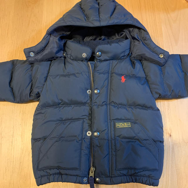 POLO RALPH LAUREN(ポロラルフローレン)のダウンジャケット　ポロラルフローレン   キッズ/ベビー/マタニティのベビー服(~85cm)(ジャケット/コート)の商品写真