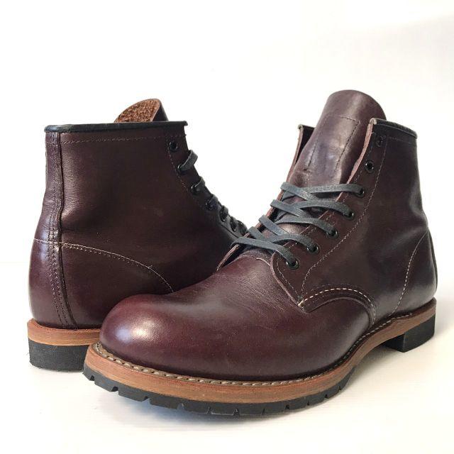 【H】9011 レッドウィング ベックマン ブラックチェリー 26.5靴/シューズ