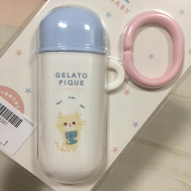 gelato pique(ジェラートピケ)の新品 未開封 ジェラートピケ スナックケース キッズ/ベビー/マタニティの授乳/お食事用品(その他)の商品写真