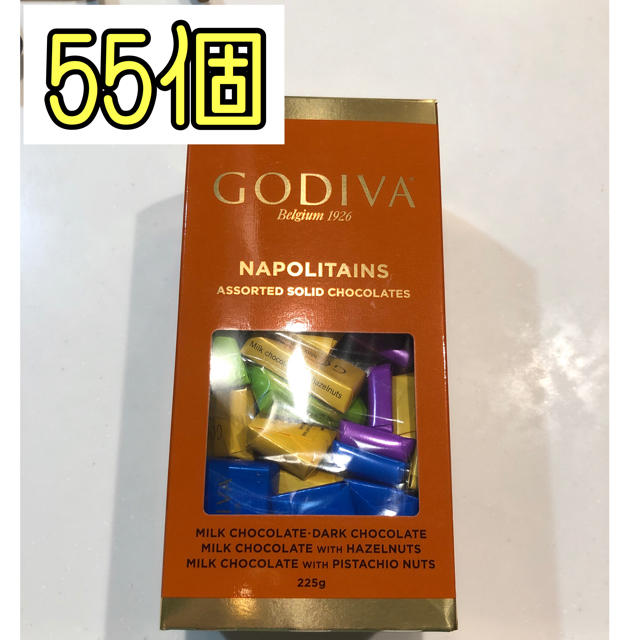 chocolate(チョコレート)のGODIVA ナポリタン 1箱55粒 食品/飲料/酒の食品(菓子/デザート)の商品写真