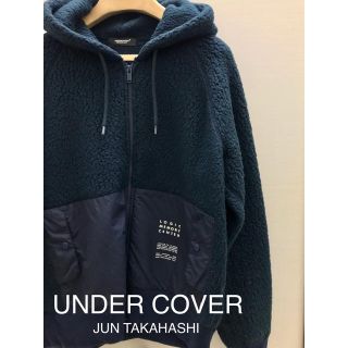 アンダーカバー(UNDERCOVER)のアンダーカバー2018AW ボアフリースパーカ　サイズ2(ブルゾン)