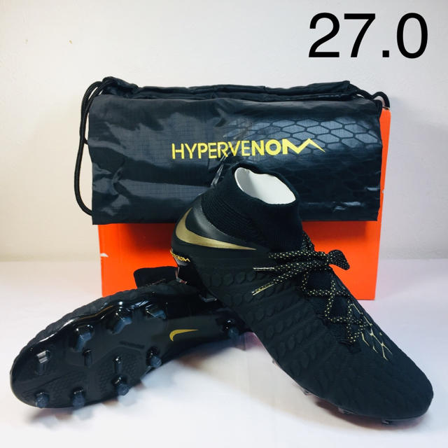 【★安心の定価販売★】 NIKE - Nike ハイパーヴェノムファントム 27.0cm ナイキサッカースパイク シューズ
