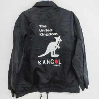 カンゴール(KANGOL)の【良好】KANGOL　カンゴール　ジャンパー　黒　１６０(ジャケット/上着)