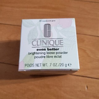 クリニーク(CLINIQUE)の新品CLINIQUE　イーブンベターブライトニング　ルースパウダー(フェイスパウダー)