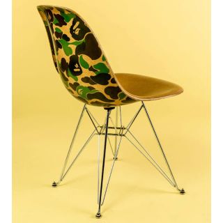 アベイシングエイプ(A BATHING APE)のMODERNICA BAPE CAMO SIDE CHAIR モダニカ　ベイプ(スツール)