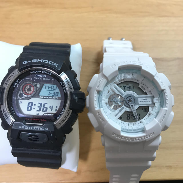 G-SHOCK(ジーショック)のGショック 2つセット インテリア/住まい/日用品の日用品/生活雑貨/旅行(日用品/生活雑貨)の商品写真