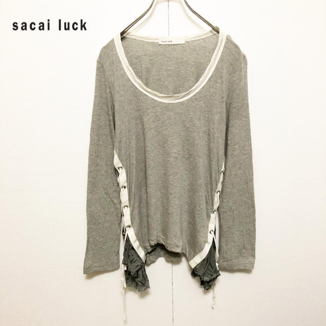 アウター ジャケット ☆【sacai luck】サイドレースアップ カットソー