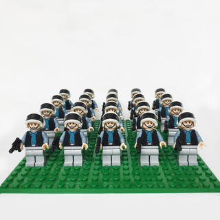 レゴ(Lego)のレゴ互換　スノートルーパー10体、反乱軍レベルトルーパー10体　スターウォーズ(SF/ファンタジー/ホラー)