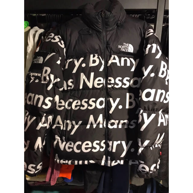 美品 Supreme - SUPREME×THE NORTH FACE15AW Nuptse Jacket ダウン