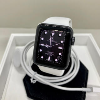アップルウォッチ(Apple Watch)の【送料込み】アップルウォッチ3 GPSモデル 38mm スペースグレー(腕時計)