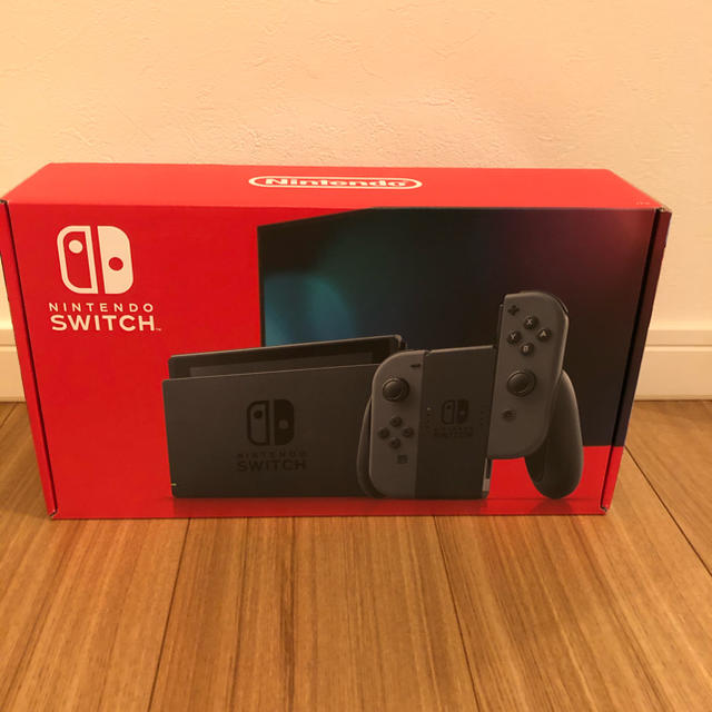 新型 Nintendo Switch グレー