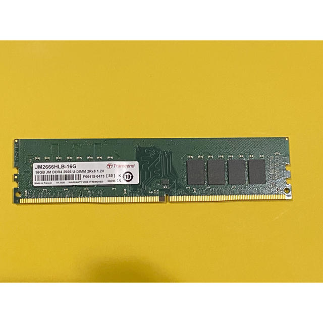 デスクトップPCメモリ 16GB DDR4 2666