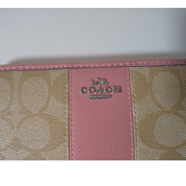 COACH(コーチ)の【新品】COACH コーチ 長財布 シグネチャー レディースのファッション小物(財布)の商品写真