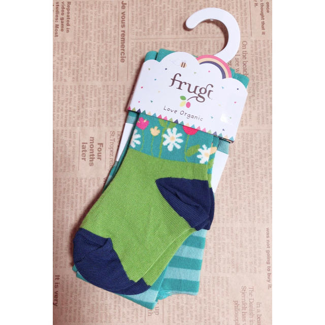 Boden(ボーデン)の完売品　新品　Frugi タイツ　1-2y 2-4y キッズ/ベビー/マタニティのこども用ファッション小物(靴下/タイツ)の商品写真