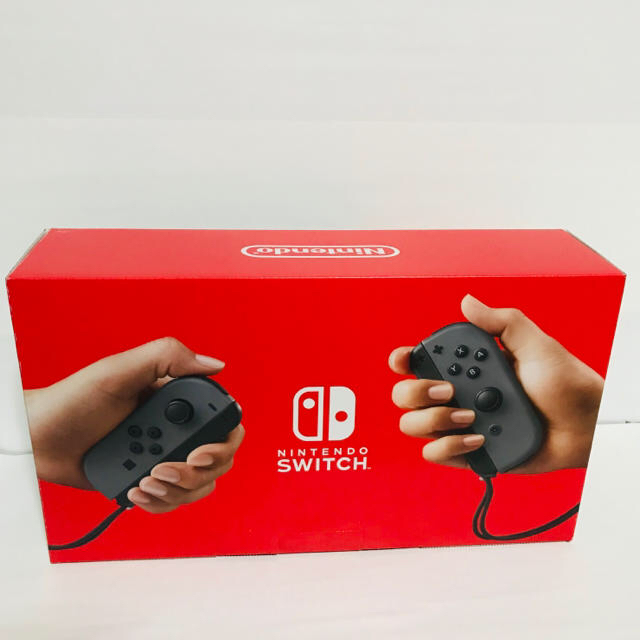 即日発送】【最新型】ニンテンドースイッチ本体 グレー - 家庭用ゲーム