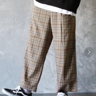 ジーユー(GU)のZOZOTOWN上位！ The casual チェックパンツ  XL (スラックス)