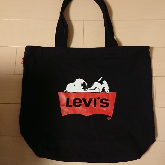 Levi's(リーバイス)のリーバイス×スヌーピーコラボトートバッグSNOOPYピーナッツLevi'sトート レディースのバッグ(トートバッグ)の商品写真