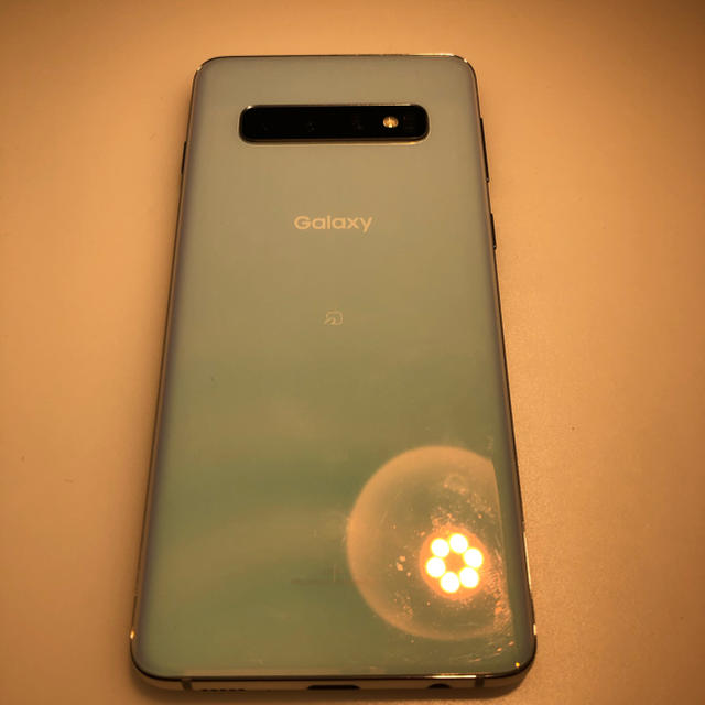 (美品) Galaxy s10 128GB simフリー　Prism White