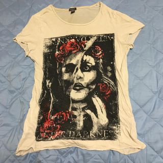 エイチアンドエム(H&M)のTシャツ　DIVDED  H&M 半袖　メンズL(Tシャツ/カットソー(半袖/袖なし))