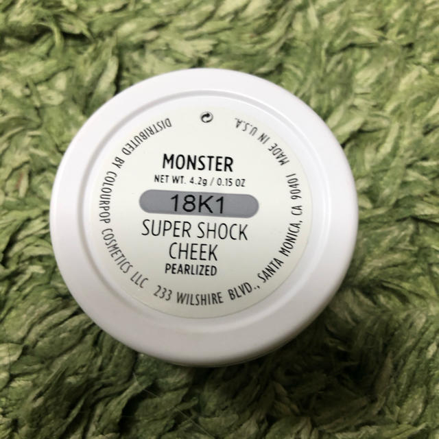 colourpop(カラーポップ)のスーパーショックチーク : MONSTER  コスメ/美容のベースメイク/化粧品(チーク)の商品写真