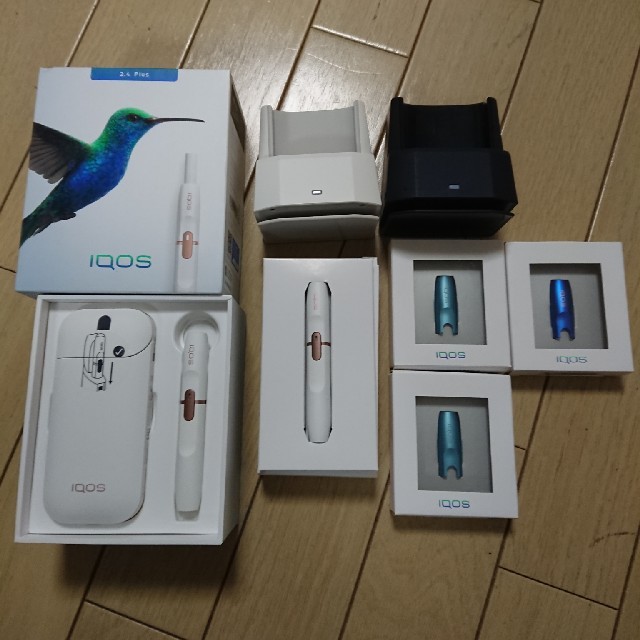 新品■IQOS アイコス 2.4PLUS フルセット・予備ホルダー・他■