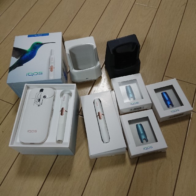 新品■IQOS アイコス 2.4PLUS フルセット・予備ホルダー・他■