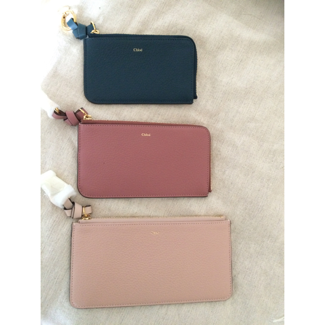 Chloe(クロエ)のNANA様 Chloe マルチカードケース♡ローズピンク レディースのファッション小物(コインケース)の商品写真